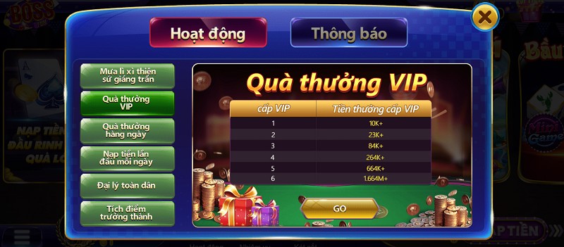 Bossfun luôn triển khai những chương trình ưu đãi