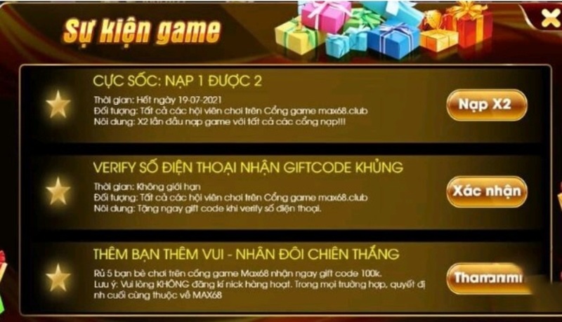 Tải go88 để cập nhật nhanh nhất các sự kiện ưu đãi từ cổng game