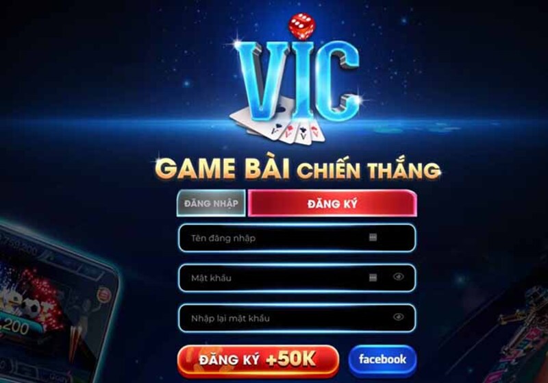 Vic club: đăng ký và đăng nhập tài khoản cực nhanh chóng