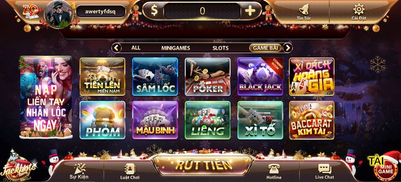 Game bài trực tuyến phổ biến nhất tại cổng game Zowin